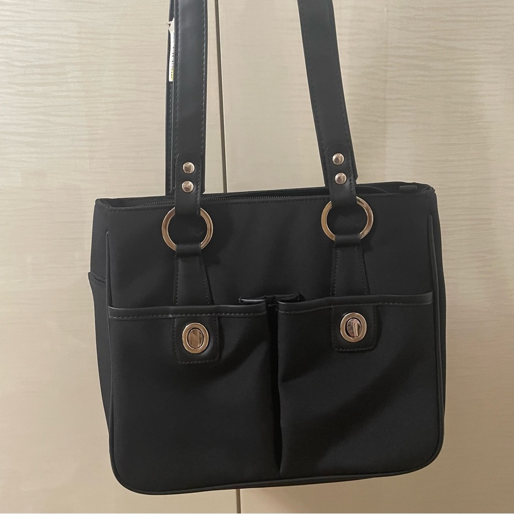 Black Handbag with wallet